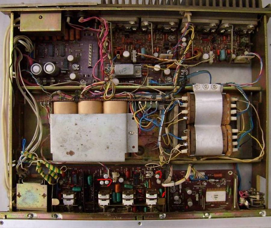 Wiring Diagram In The Romance Amplifier At 101