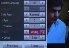 How to turn off subtitles on a Samsung TV